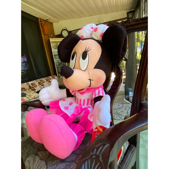 Minnie Mouse Stuffed Plush Doll Toy Mattel Mickey's "Stuff for Kids" 13 inch NOS - Picture 8 of 16